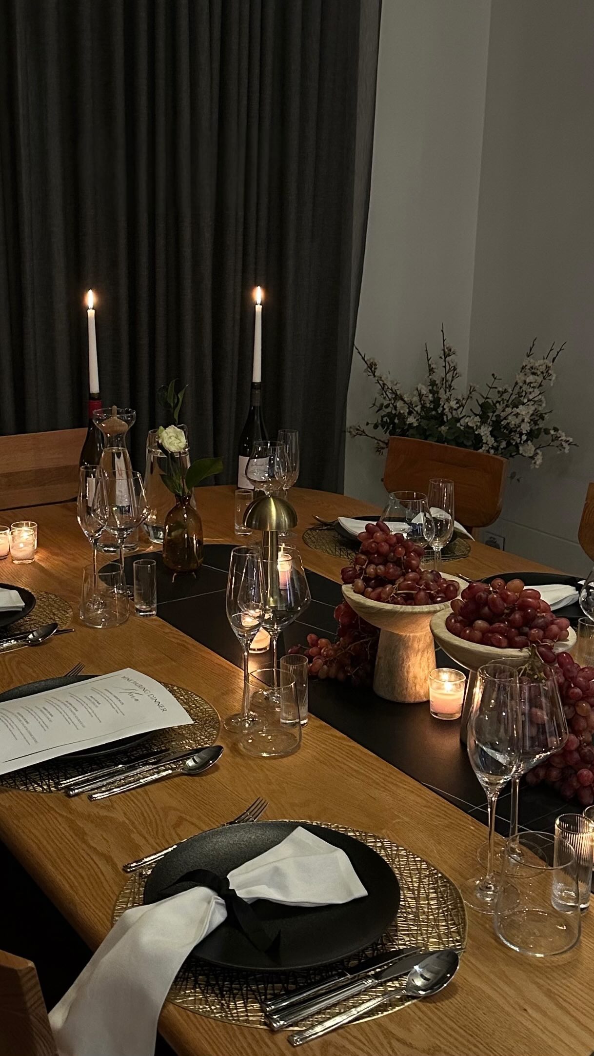 Dinner party at home