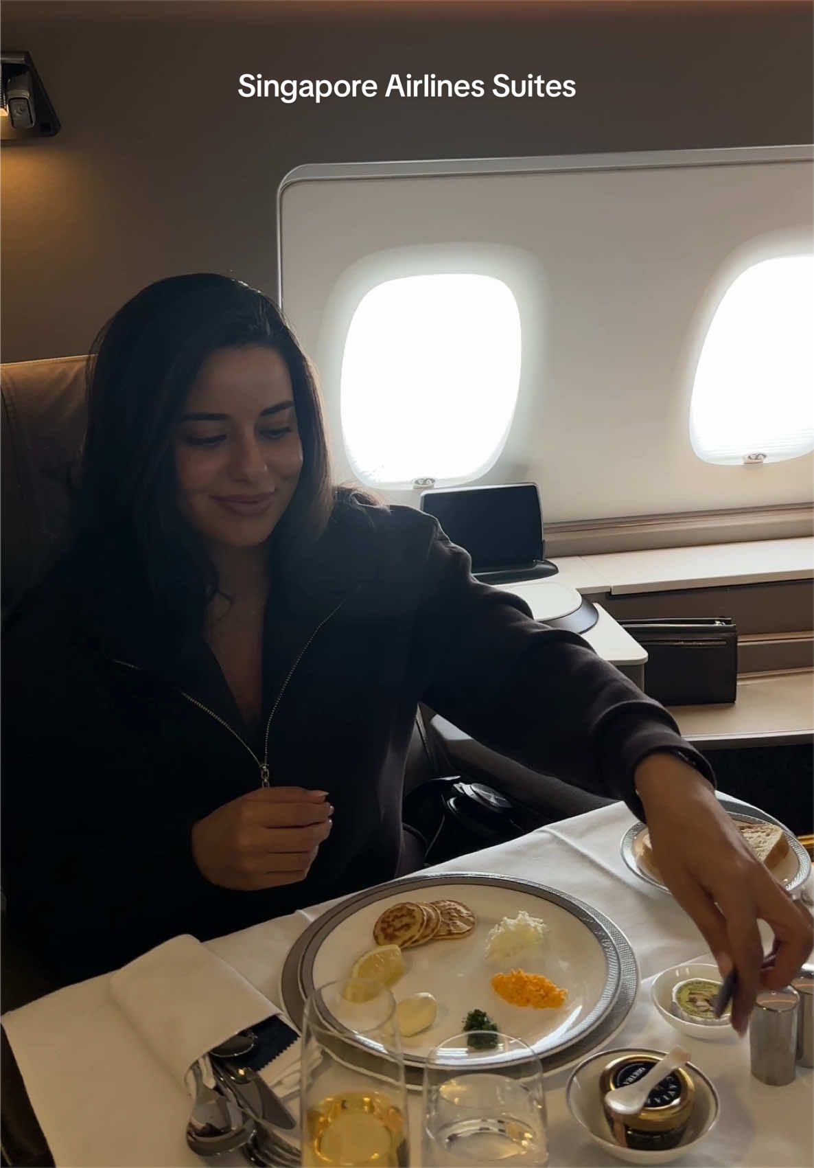 Flying first class Singapore Suites